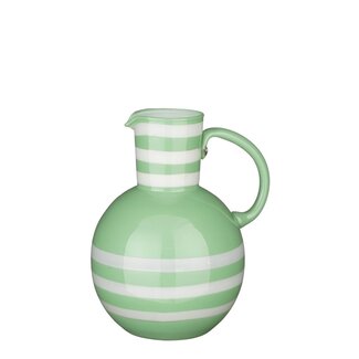 Mica Decorations Bazaar Glass Vase - Green