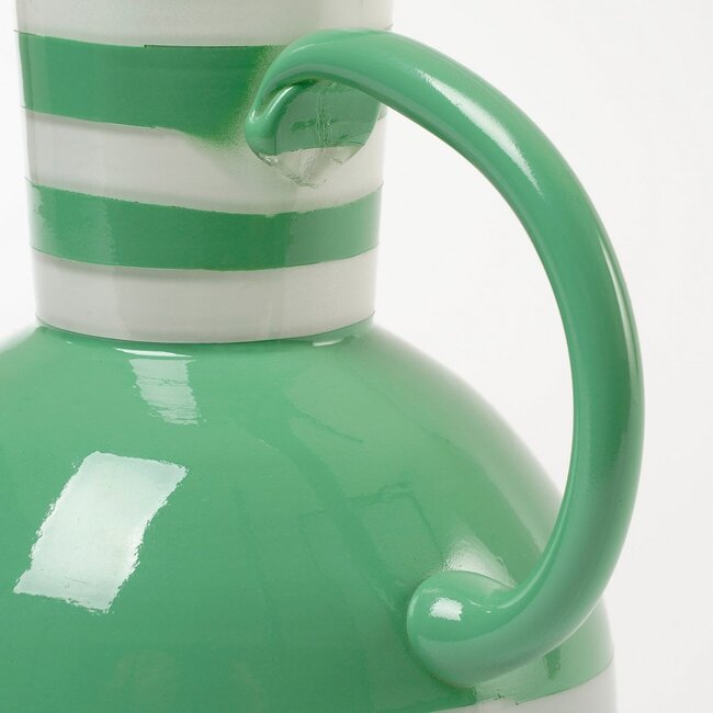 Mica Decorations Bazaar Glass Vase - Green