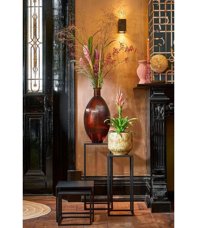 Decoratieve fles Donkerbruin 1Glas