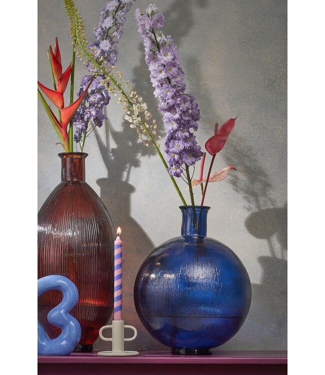 Decoratieve fles Donkerblauw 1Glas