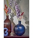 Decoratieve fles Donkerblauw 1Glas