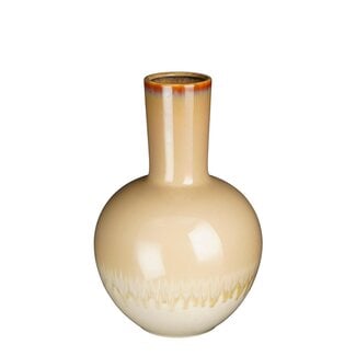 Mica Decorations Holm Vase aus Keramik - Creme