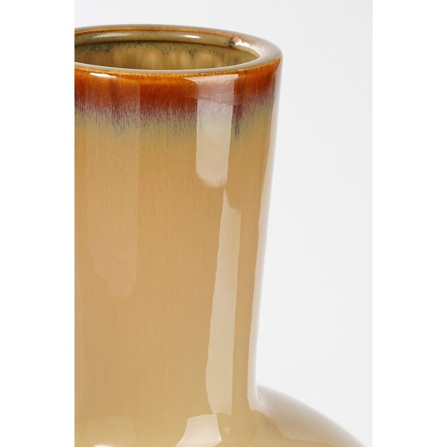 Mica Decorations Holm Vase aus Keramik - Creme