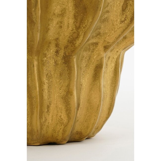 Mica Decorations Altea Ceramic Vase - Gold
