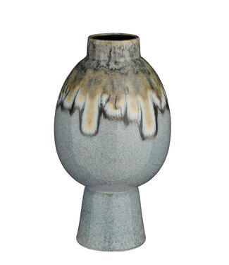 Mica Decorations Vaas Blauw 1Keramisch
