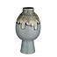 Mica Decorations Vaas Blauw 1Keramisch