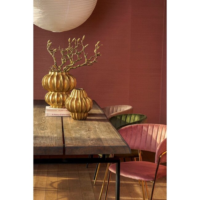 Mica Decorations Altea Ceramic Vase - Gold