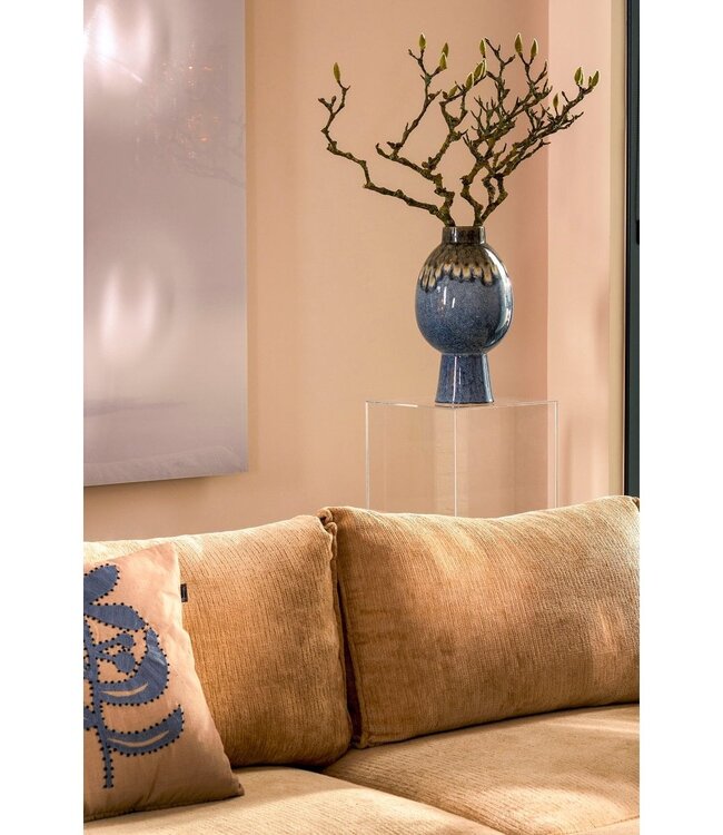 Vaas Blauw 1Keramisch