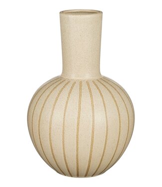 Mica Decorations Vaas Crème 1Keramisch
