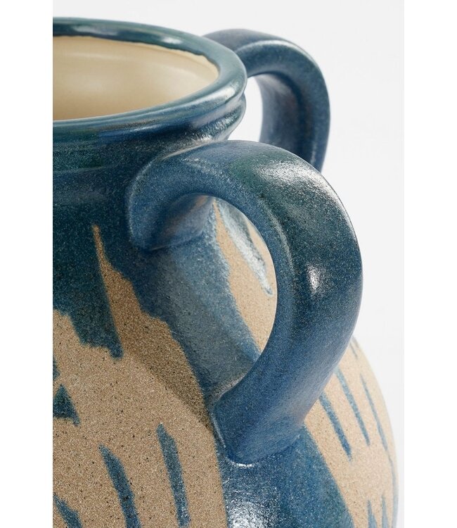 Vaas Donkerblauw 1Klei