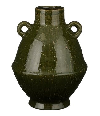 Mica Decorations Vaas Groen 1Keramisch