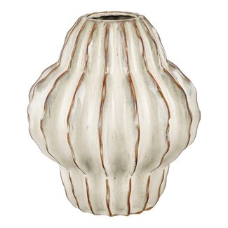 Mica Decorations Vaas Gebroken wit 1Keramisch