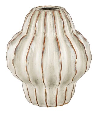 Mica Decorations Vaas Gebroken wit 1Keramisch