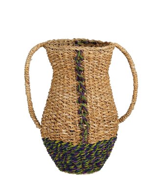 Decoratieve vaas Groen 1Zeegras