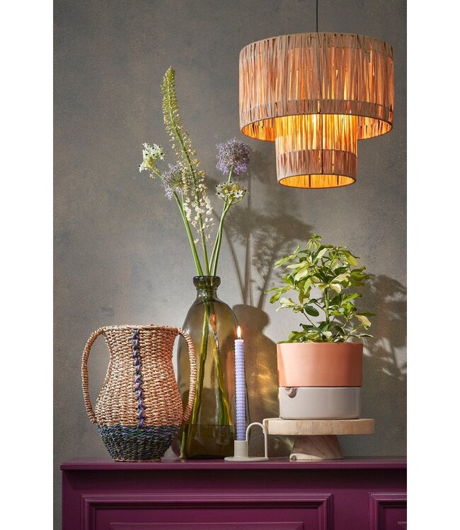 Decoratieve vaas Groen 1Zeegras