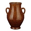 Mica Decorations Vaas Bruin 1Keramisch