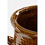 Mica Decorations Elena Ceramic Vase - Brown