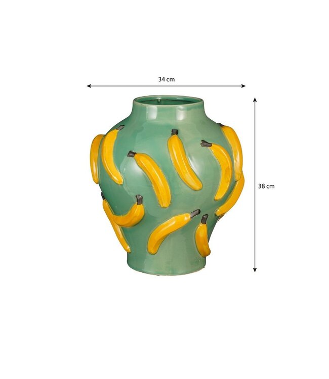 Vaas Lichtgroen 1Keramisch