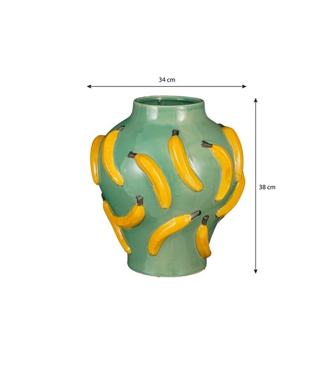 Vaas Lichtgroen 1Keramisch