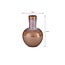 Mica Decorations Holm Vase aus Keramik - Terrakotta - H42 cm