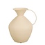 Mica Decorations Gyge Iron Vase - Off-White