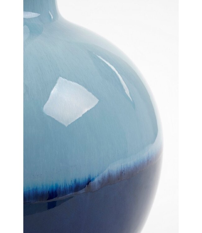 Vaas Blauw 1Keramisch
