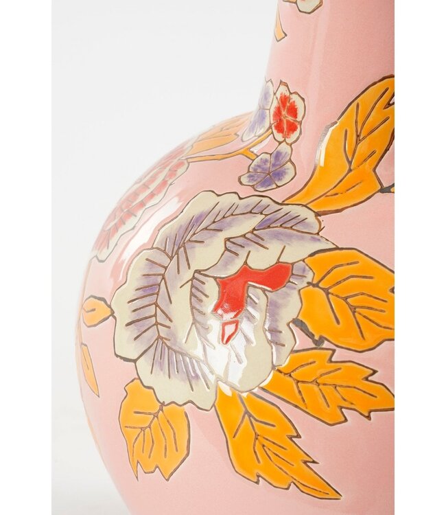 Vaas Roze 1Keramisch