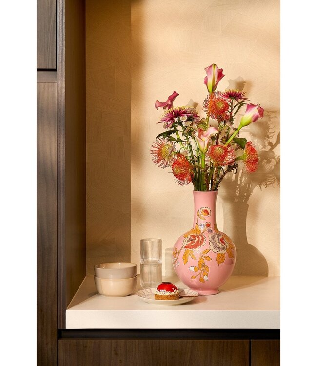 Vaas Roze 1Keramisch