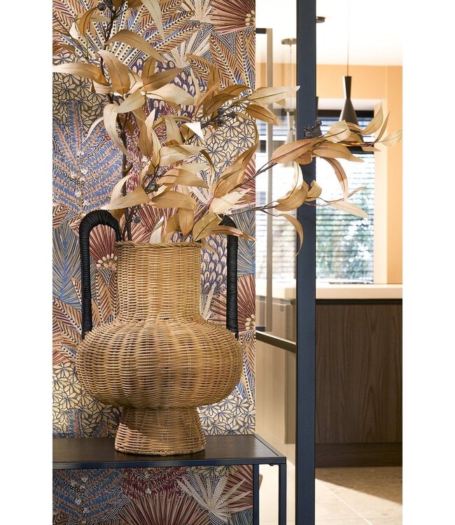 Decoratieve vaas Lichtbruin 1Rotan hout