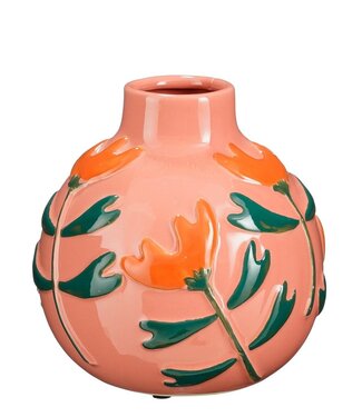 Mica Decorations Vaas Roze 1Keramiek