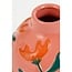 Mica Decorations Ava Ceramic Vase - Pink - H20 cm