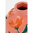 Mica Decorations Ava Vase aus Keramik - Rosa - H20 cm