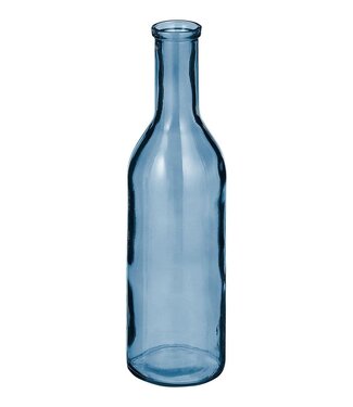 Mica Decorations Decoratieve fles Lichtblauw 1Glas