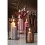 Mica Decorations Boaz Vase aus Keramik - Rosa - H30 cm