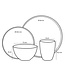 Mica Decorations Tabo Geschirrset aus Keramik - Grün - 16-teilig