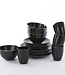 Servies set Zwart 16Keramisch