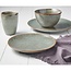 Mica Decorations Tabo Ceramic Dinnerware Set - Green - 16-Piece Set