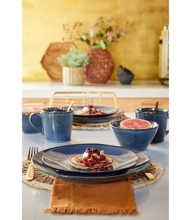 Servies set Grijs 16Steen