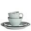 Mica Decorations Racco Stoneware Dinnerware Set - Grey - 16-Piece Set