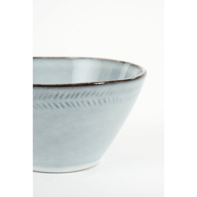 Mica Decorations Racco Stoneware Dinnerware Set - Grey - 16-Piece Set