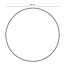Mica Decorations Tabo Ceramic Dinner Plate - Black