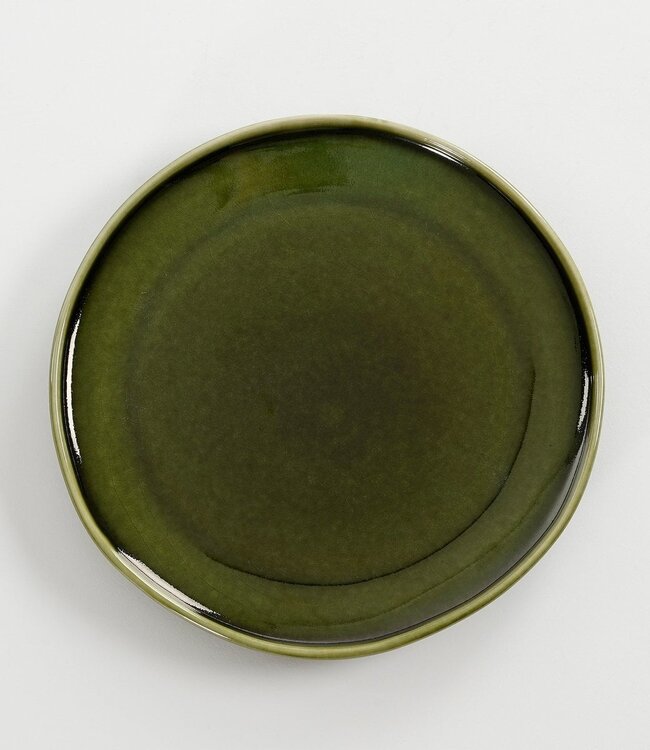 Ontbijtbord Groen 1Keramisch