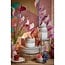 Mica Decorations Ozzu Earthenware Dinnerware Set - Grey - 16-Piece Set