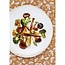 Mica Decorations Tabo Ceramic Dinner Plate - White