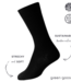 green-goose Bamboe Herensokken - 4 Paar - 95% Bamboe