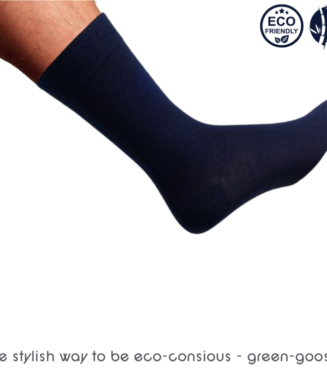 green-goose Bamboe Herensokken - 4 Paar - 95% Bamboe