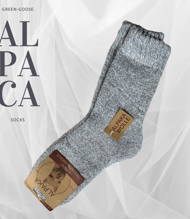 green-goose Alpaca Damessokken - 1 Paar - 95%