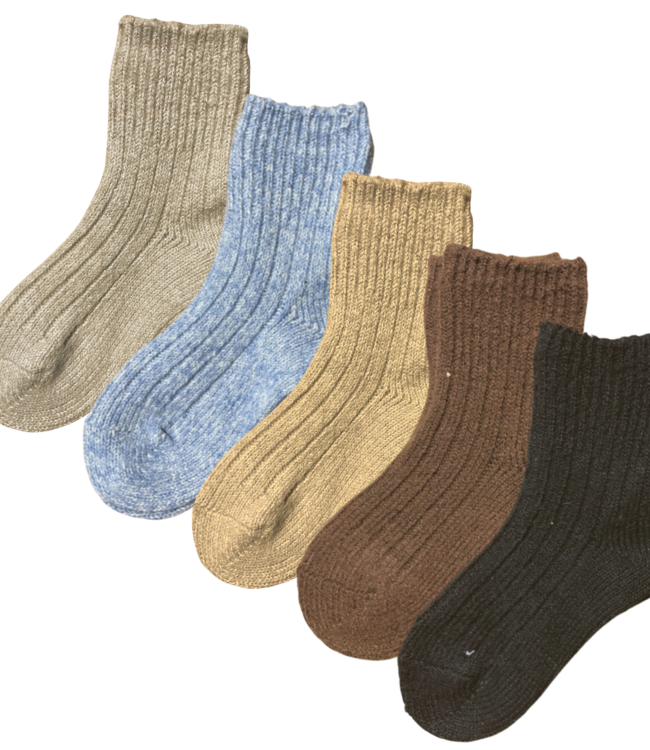 green-goose Alpaca Sokken voor Kinderen - 1 Paar - 85%