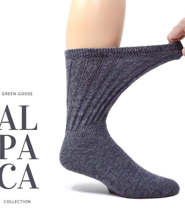 green-goose Alpaca Sokken voor Kinderen - 1 Paar - 85%