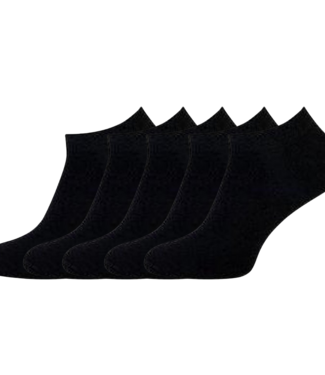 Green Goose green-goose Bamboe Enkelsokken Heren - 5 Paar - Zwart - 95% Bamboe